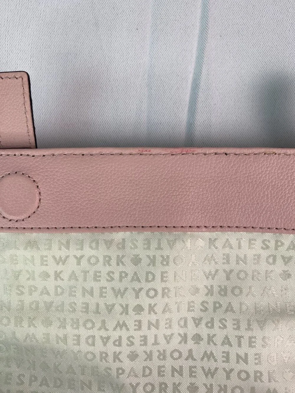 Kate Spade Allen Street Neil Crossbody Blush Leather Buckle Bag 🌸 Blythe